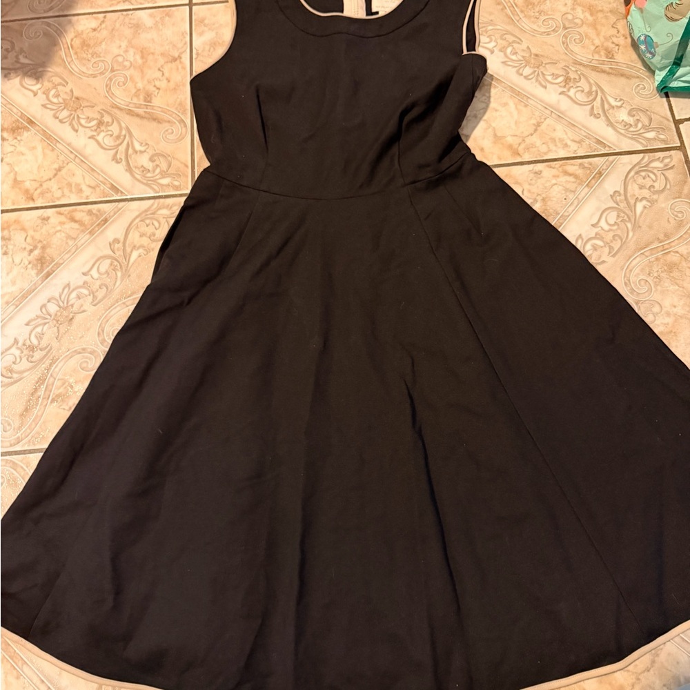 Kate Spade Black Midi Dress